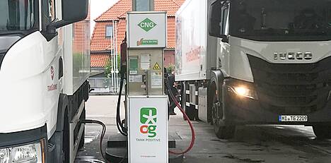 OG baut das Tankstellen-Netz besonders für schwere Lkw aus